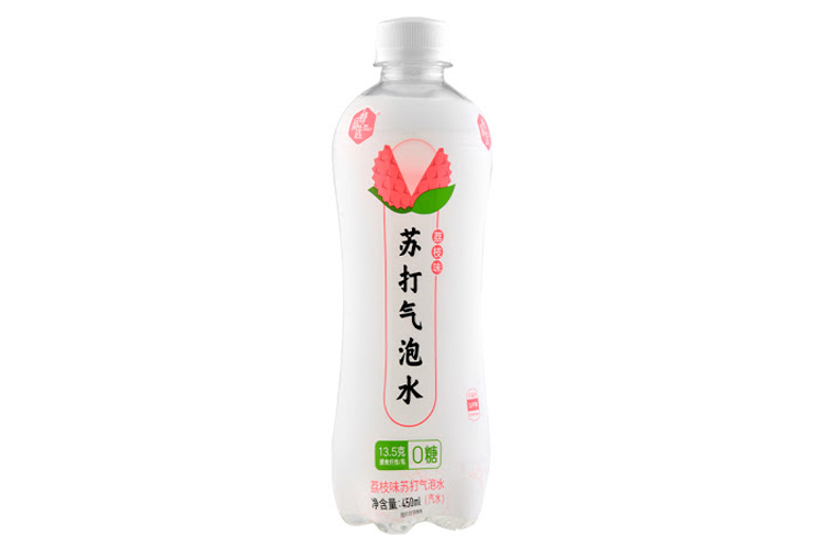 QINGDING LYCHEE SODA DRINKS 450ML